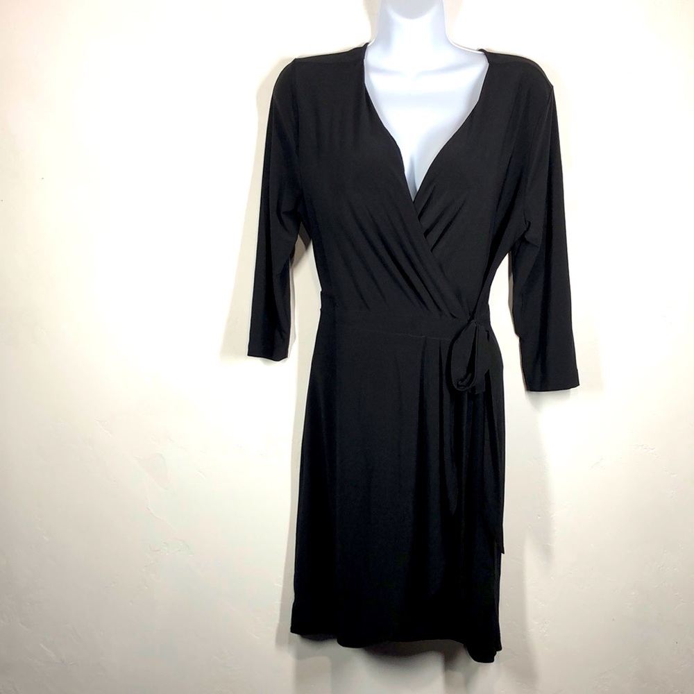 Have black wrap dress size medium